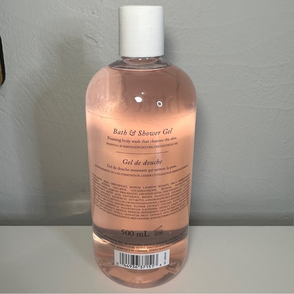 Crabtree & Evelyn Sweet Almond Oil Bath & Shower Gel 16.9oz NEW - Picture 2 of 2